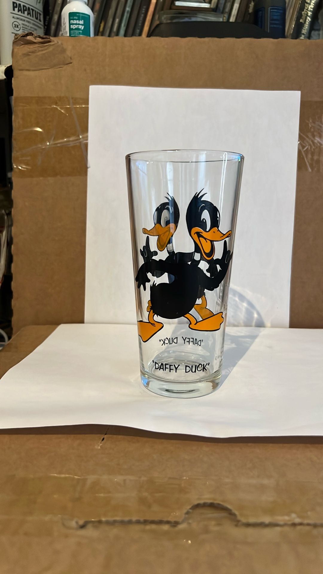 RARE VINTAGE LOONEY TUNES GLASS