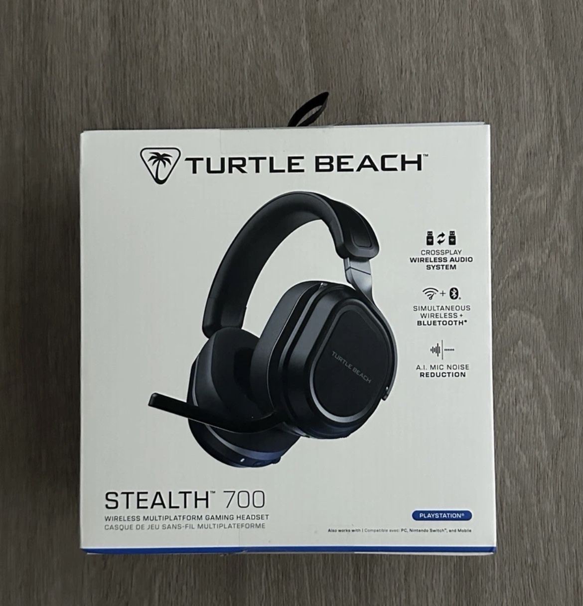 NEW Turtle Beach Stealth 700 Gen 3 Wireless Gaming Headset PlayStation - Black