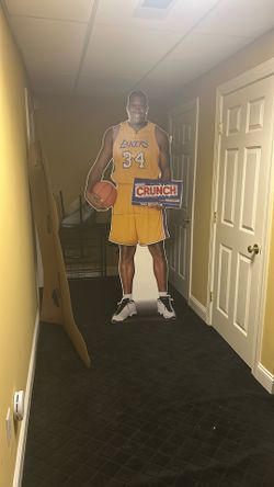 Life Size Nestlé’s Crunch Shaquille O’neal Posterboard