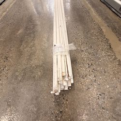 300 Lft of white shoe Moldings / Quarter rounds $100