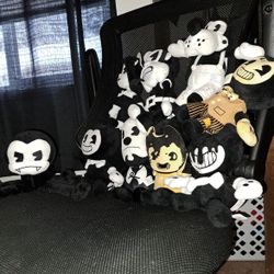 Bendy And The Ink Machine Plush Lot