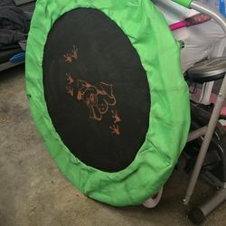 Trampoline Green Toodler