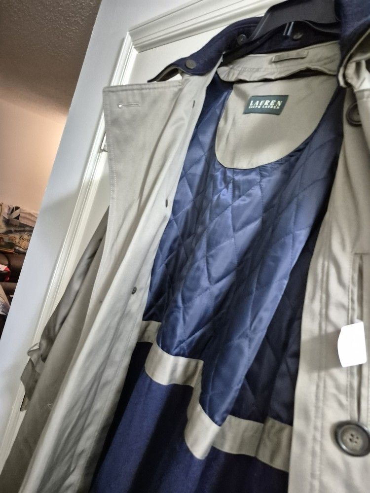 Ralph Lauren Raincoat Lined NWT 42R