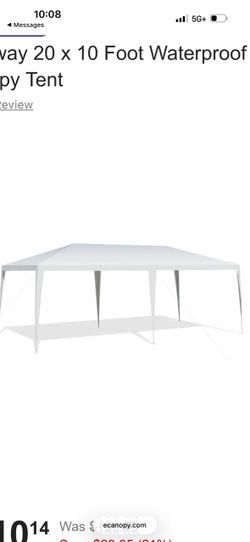 20x10 canopy