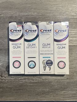 Crest ProHealth Toothpaste 4.8 Oz $6 Each