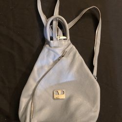 Valentina Womens Leather Adjustable Strap Sling Backpack