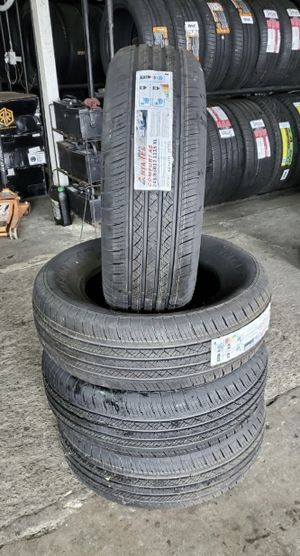 Photo 245/65/17 new tires for $480 with balance and installation we also finance {contact info removed} Dorian 7637 airline dr houston TX 77037