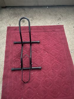 Black Metal  bike stand