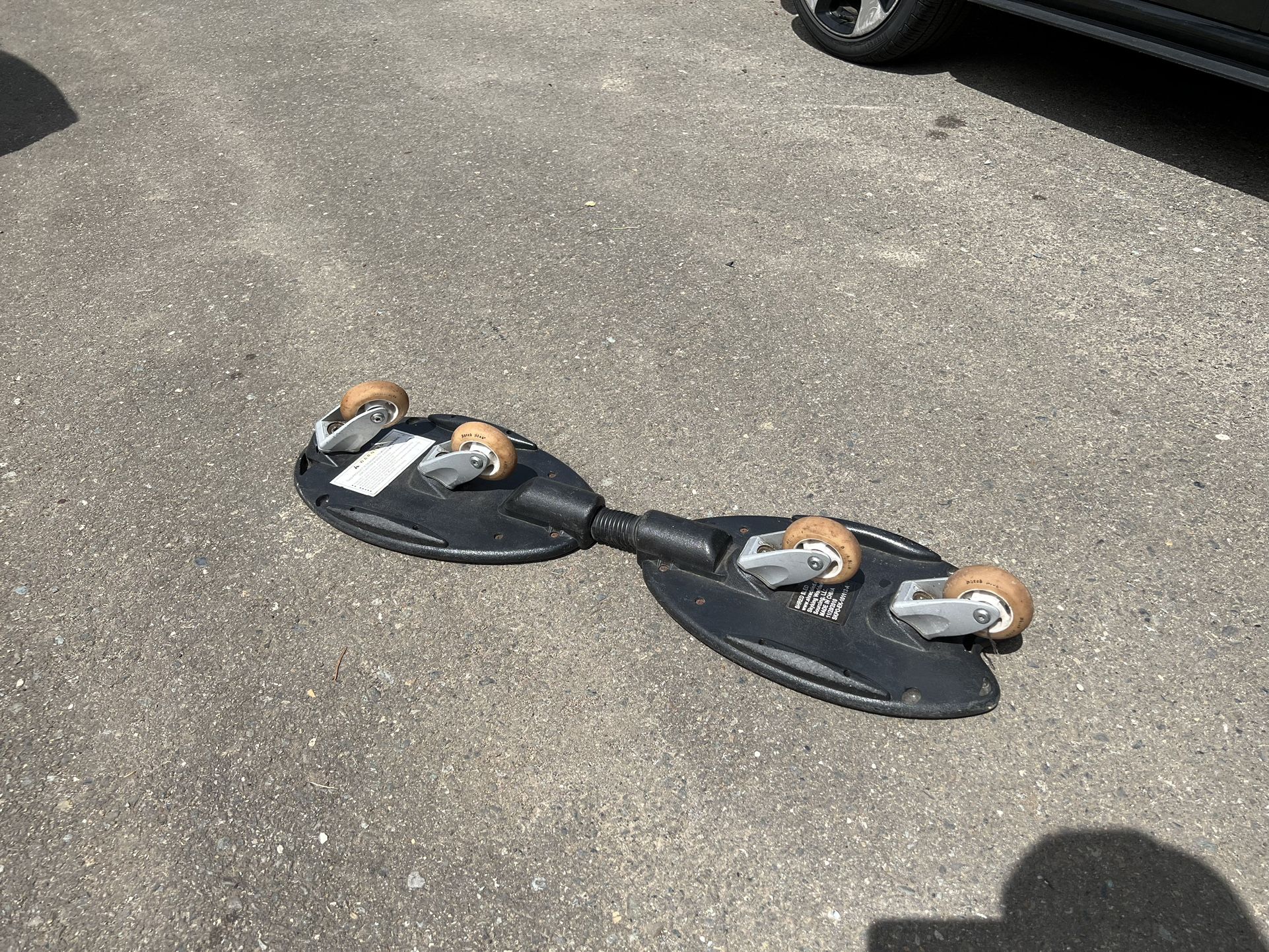 Razor Ripstick Waveboard Coaster Board Skateboard Special 4 wheels edition Very rare