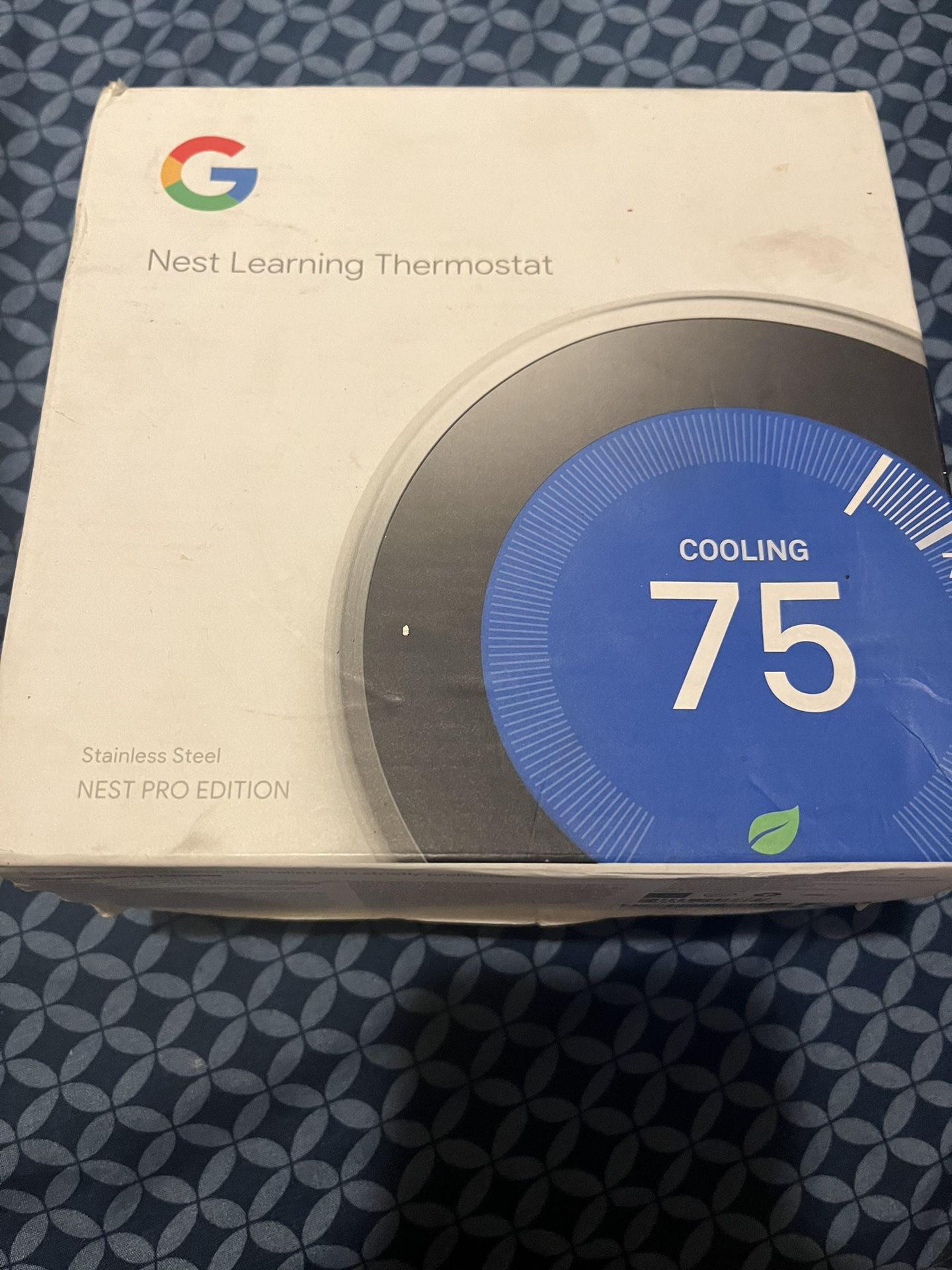 Google Nest Thermostat Pro Edition Stainless Steel