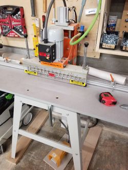 Pneumatic lineboring machine
