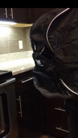 2 New back bag for travel/ Swim use/ gym use. Black