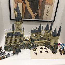 harry potter castle building bricks with extras