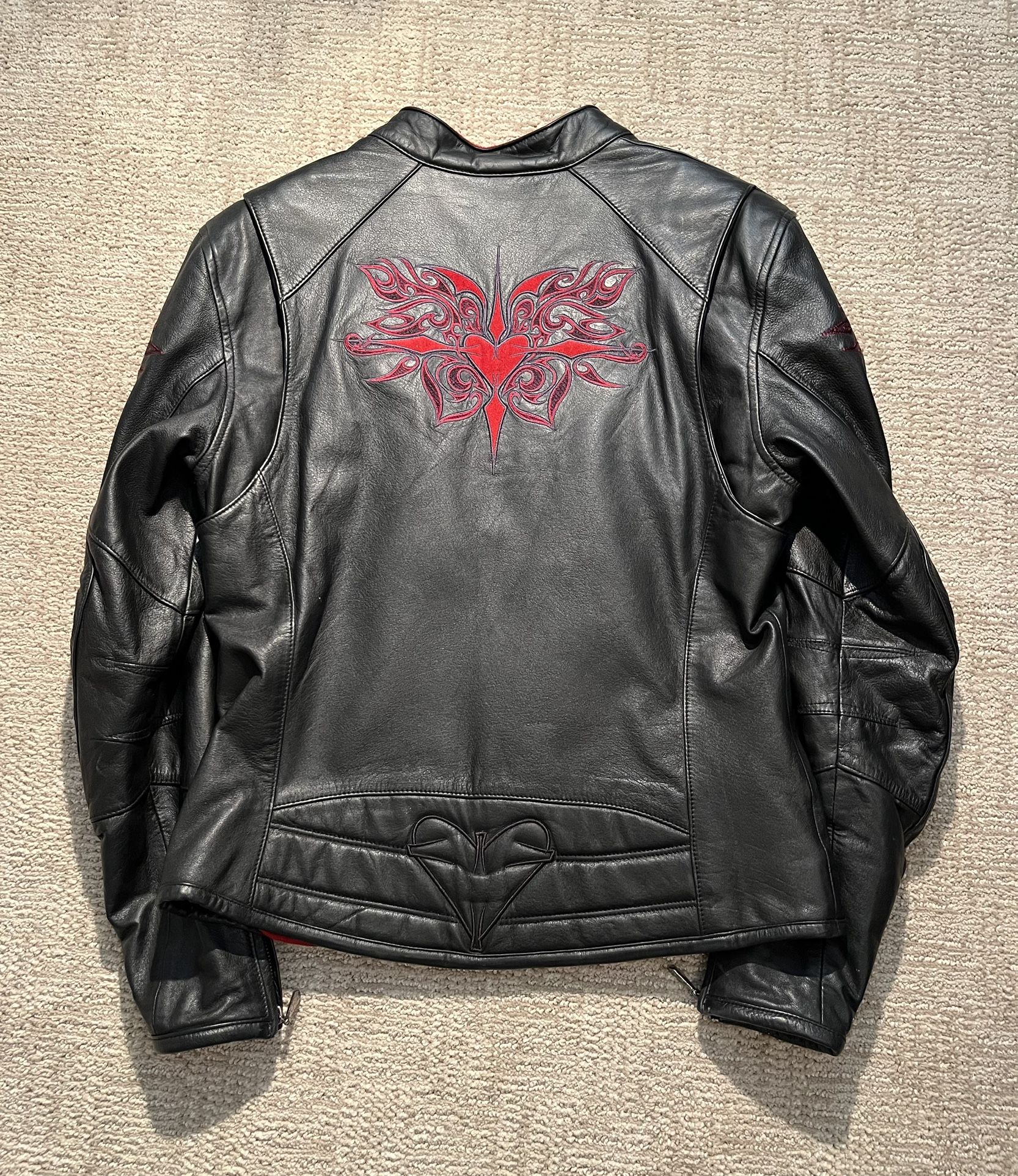 Vintage Women’s Harley Leather Riding jacket