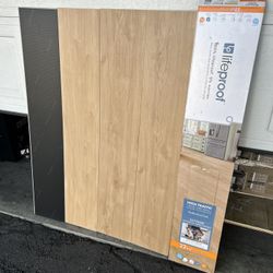 160sq. ft. Lifeproof Waterproof Luxury Vinyl Plank Flooring  Shallowford Oak 