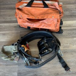 Klein Bashlin Climbing Belt And Accessories 
