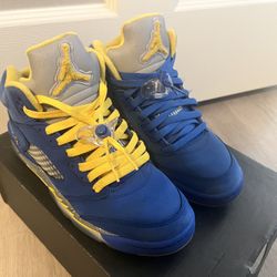 Jordan 5 Retro JSP Laney Varsity Royal 