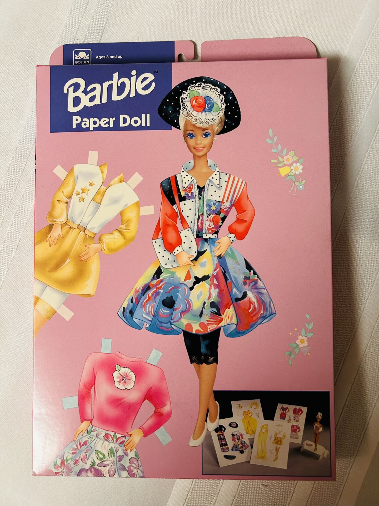 Barbie Paper Doll Set 1993