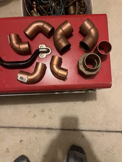1 1/4” and 1” Copper Fittings