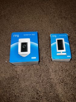 Ring Spotlight Cam Plus & Outdoor Cam Plus Bundle