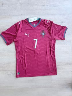 Ronaldo Portugal soccer jersey home World Cup 2026
