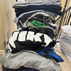All Clothes Men’s Small And Kids XL Pants , Shorts , Tshirts And Jeans And A Jersey , Jackets