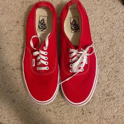 Red Vans 