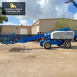 2014 Genie S-60X 4x4 Diesel Telescopic Boom Lift Man Platform - 4,281 Hours