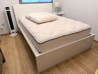 Full size platform bed frame