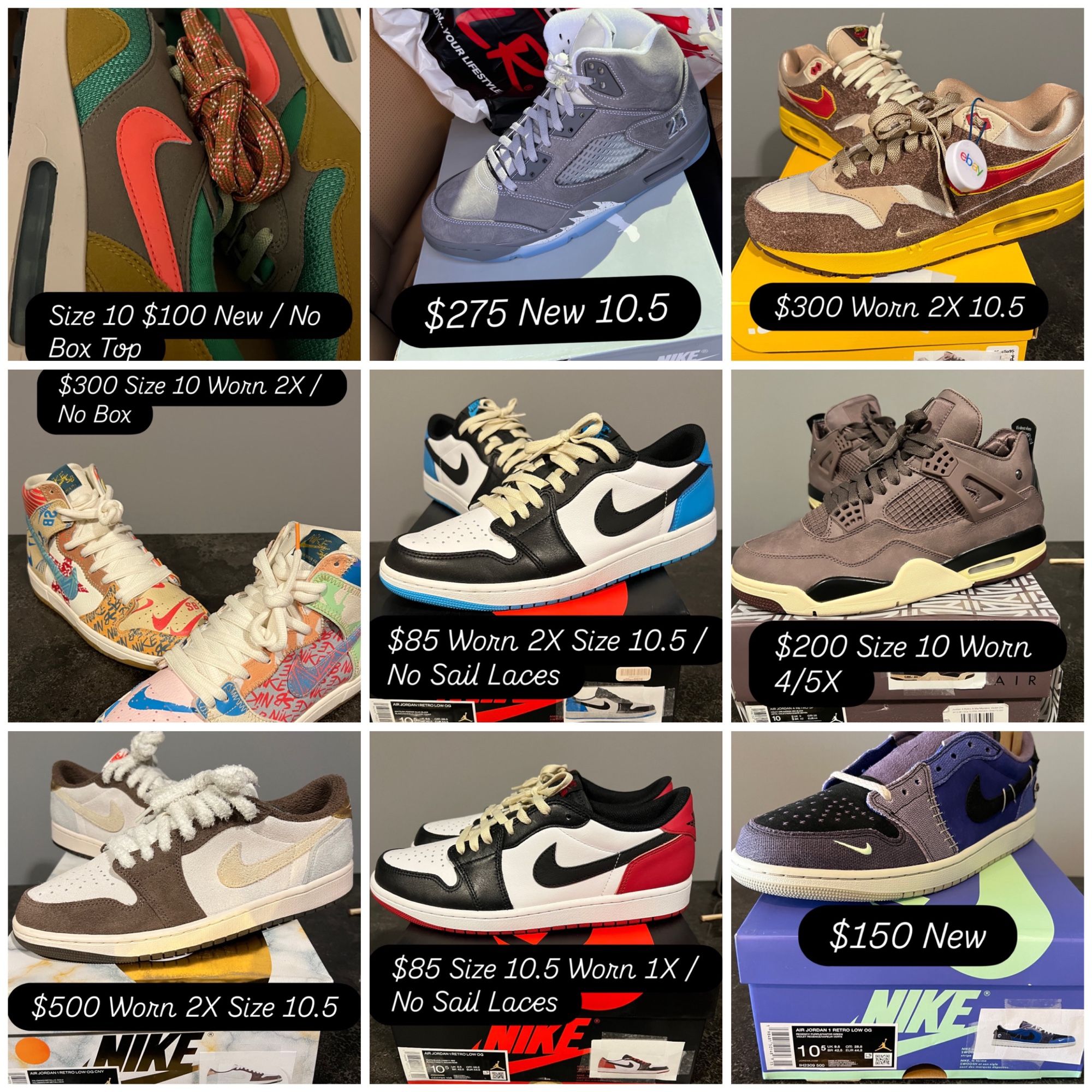 Nike Size 10 / 10.5 New & Used