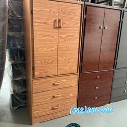 Tall Closet Oak Wardrobe Dresser New Armoire Ropero 