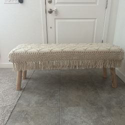 Boho Bench