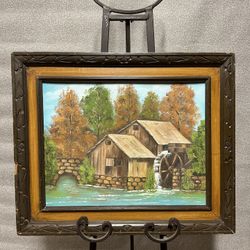 Vintage wood Carved Frame 