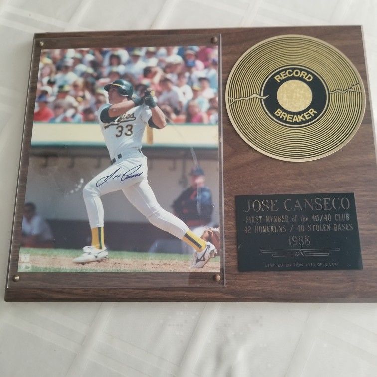 Autograph Jose Canseco 