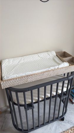 Pottery Barn Wicker Changing Station