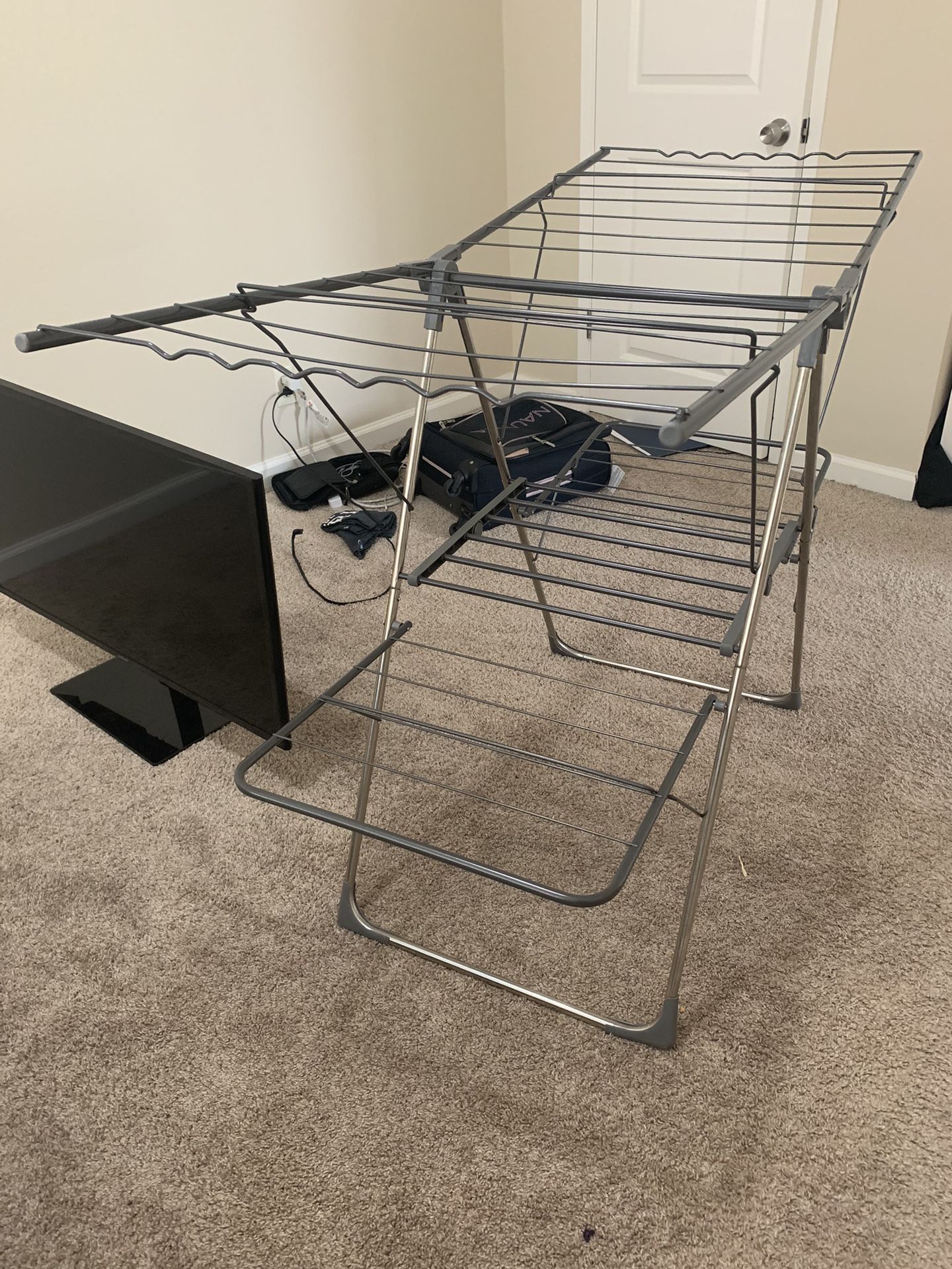 Clothes Drying Rack Grey