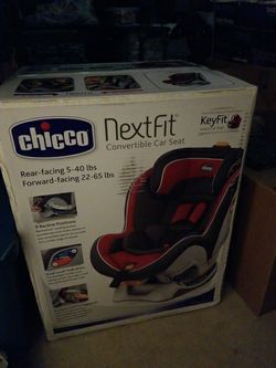 Chicco nextfit convertible car seat