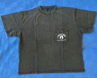 CHICA-CHIDA BOXY POCKET T-SHIRT (VINTAGE BLACK) L
