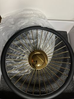 Lowrider Gold Spoke Steering Wheel