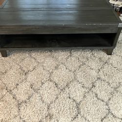 Ashley furniture Lift Top Grey Coffee Table 