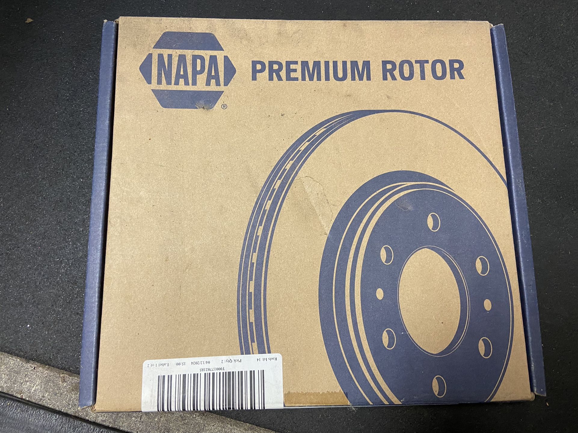 Napa Premium Break Rotors