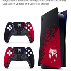Ps5 Spider Man 2-Digital Console Skin