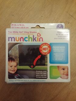 New Munchkin White Hot Cling Shade(One)