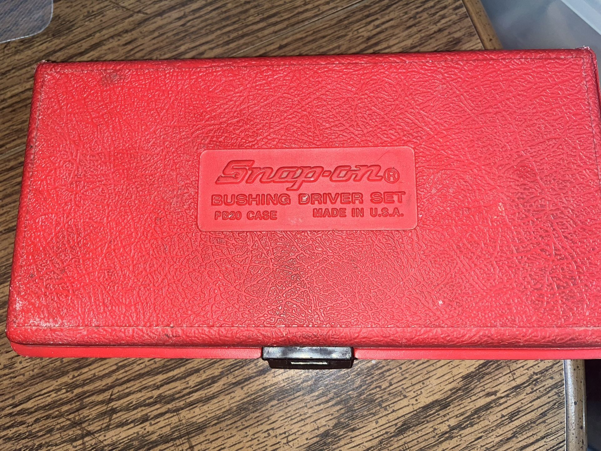 Snap On Bushing Driver Set