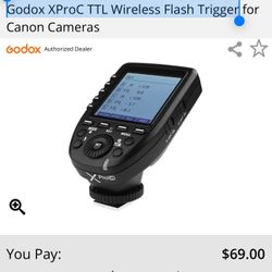 Godox XProC TTL Wireless Flash Trigger