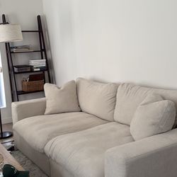 Modular Loveseat *cloud couch dupe* cream white