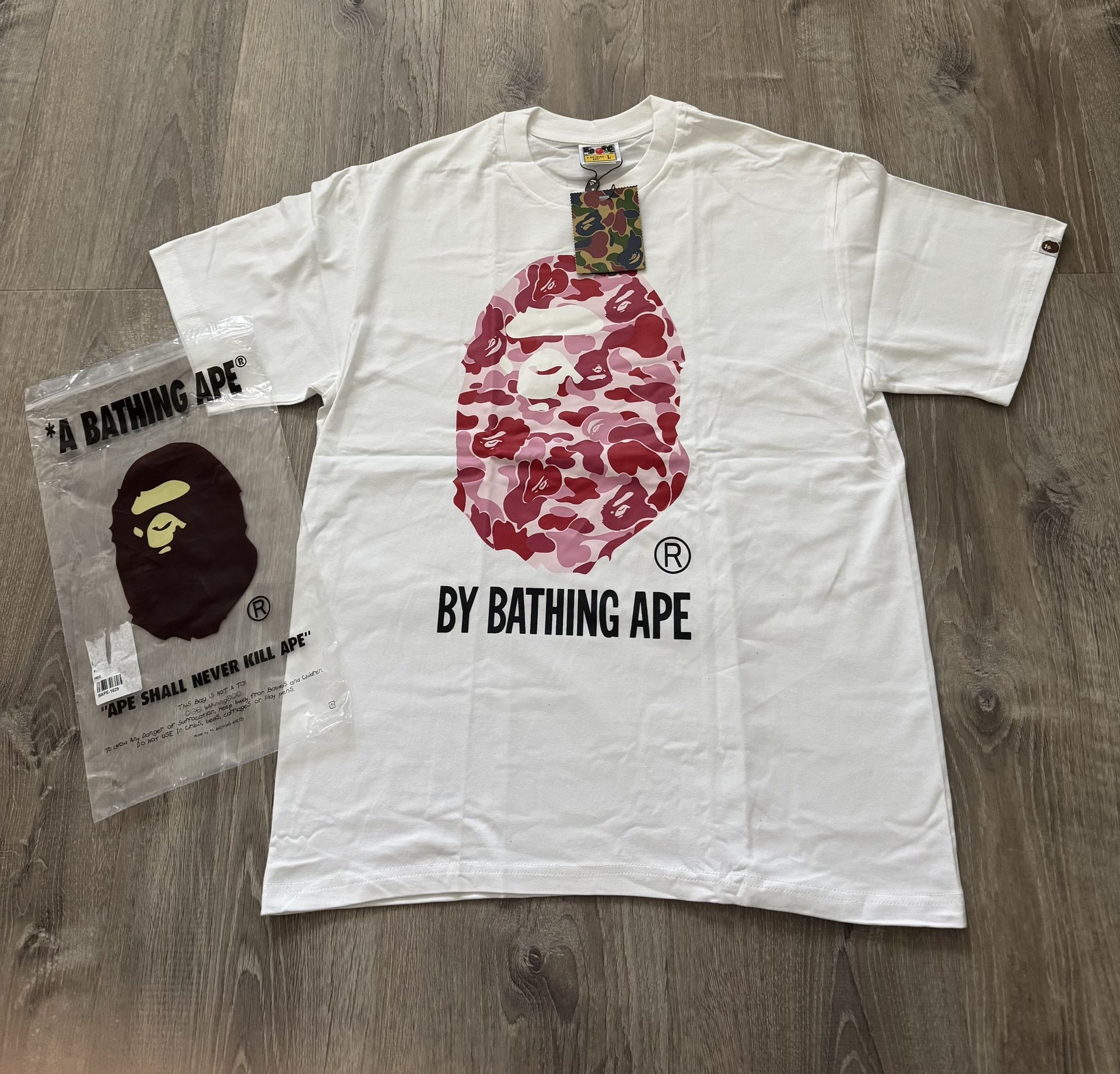 Brand New Bape Camo Tee Size Large