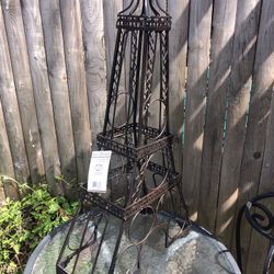 Eiffel Tower Wine Bottle Rack Hold 6 Bottles 