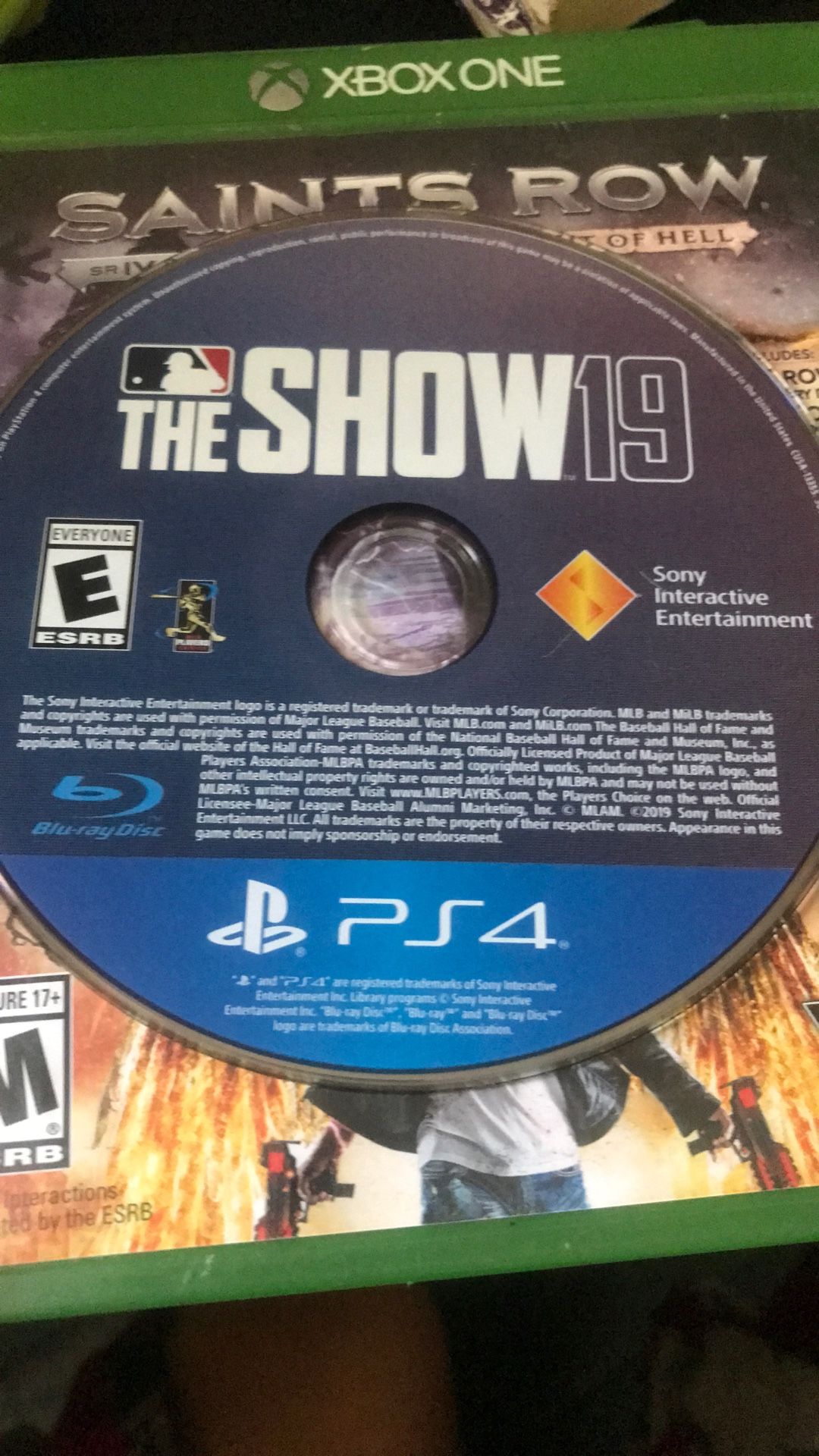 PS4 Game Disc
