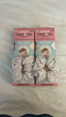 Conair twist and dry head towel